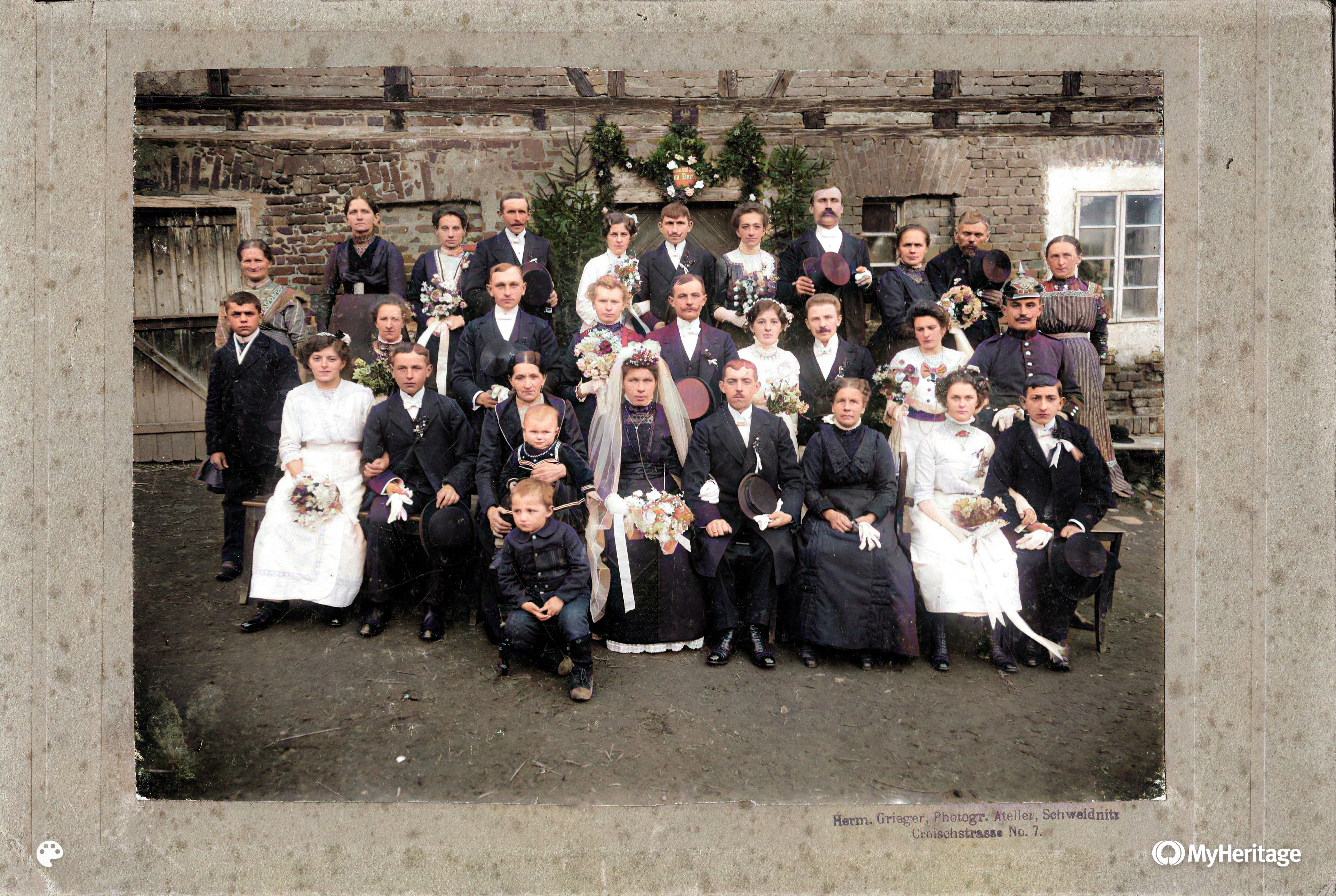 Hochzeitsgesellschaft 1914 Hochzeitsgesellschaft 1914